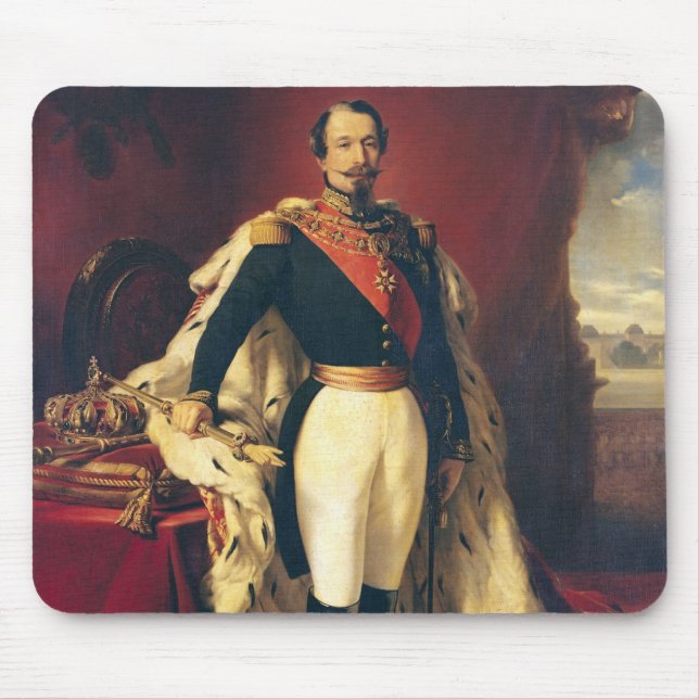 Porträtt av den Napoleon III kejsaren av Musmatta (Framsidan)