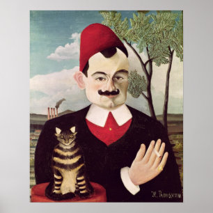 Porträtt av den Pierre lotien c.1891 Poster