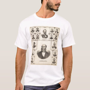 Porträtt av den Robert jägaren, Aaron G-moln Tee Shirt