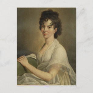 Porträtt av den som är änka Constanzen Mozart, Vykort