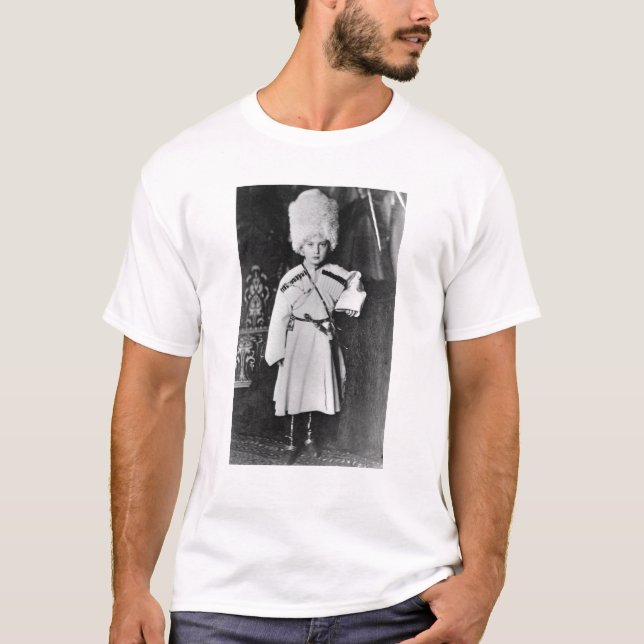 Porträtt av den storslagna hertigen Nicholas T-shirt (Framsida)