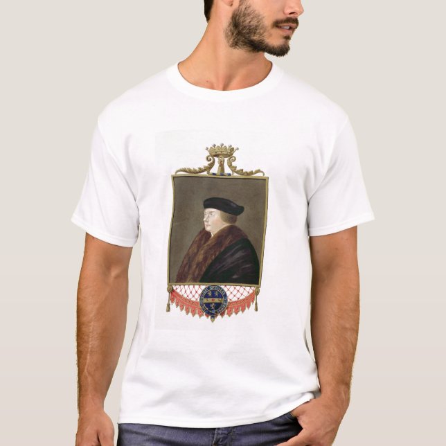 Porträtt av den Thomas Cromwell (c.1485-1540) T Shirt (Framsida)