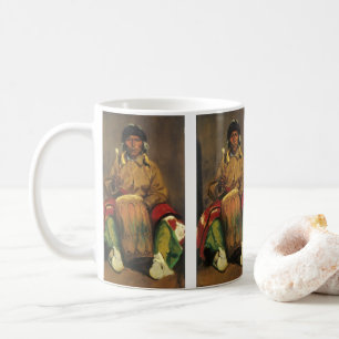Porträtt av Dieguito Roybal av Robert Henri Kaffemugg