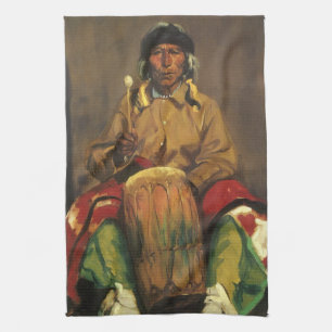 Porträtt av Dieguito Roybal av Robert Henri Kökshandduk