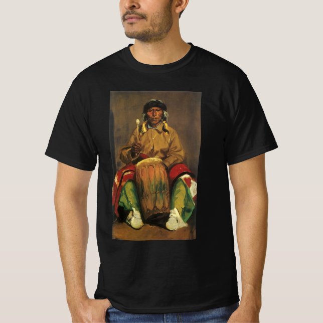 Porträtt av Dieguito Roybal av Robert Henri T-shirt (Framsida)