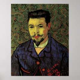 Porträtt av doktor Felix Rey av Vincent van Gogh Poster