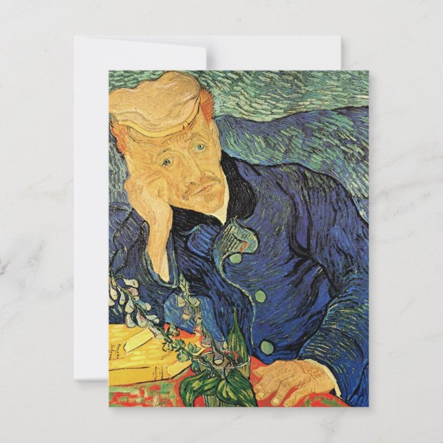 Porträtt av doktor Gachet av Vincent van Gogh (Framsida)