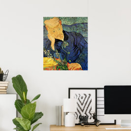Porträtt av doktor Gachet av Vincent van Gogh Poster