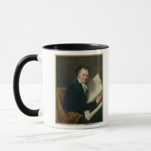 Porträtt av Dominique Vivant Baron Denon, 1808 Mugg