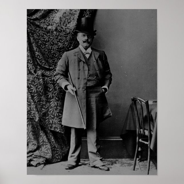 Porträtt av dr Barnardo Poster (Framsidan)