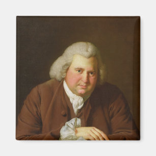 Porträtt av Dr Erasmus Darwin Magnet