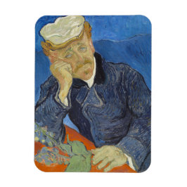 Porträtt av dr Gachet av Vincent Van Gogh Magnet