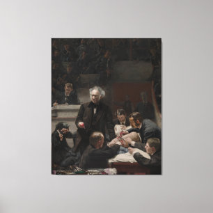 Porträtt av Dr. Samuel D. Tjäna av Thomas Eakins Canvastryck