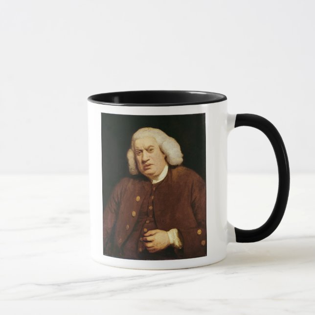 Porträtt av Dr. Samuel Johnson Mugg (Höger)