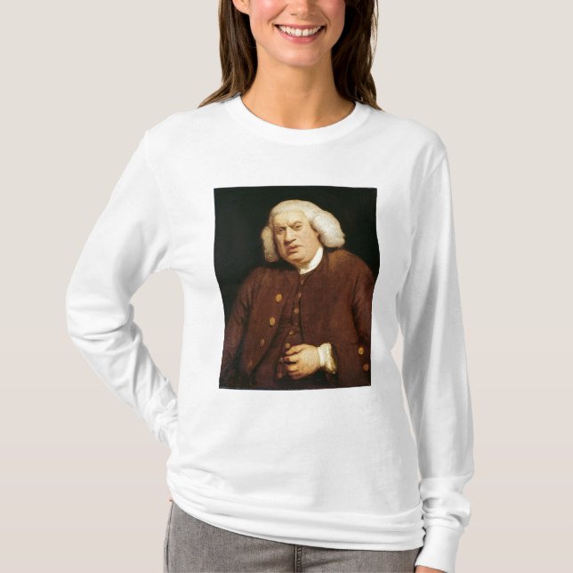 Porträtt av Dr. Samuel Johnson T-shirt (Framsida)