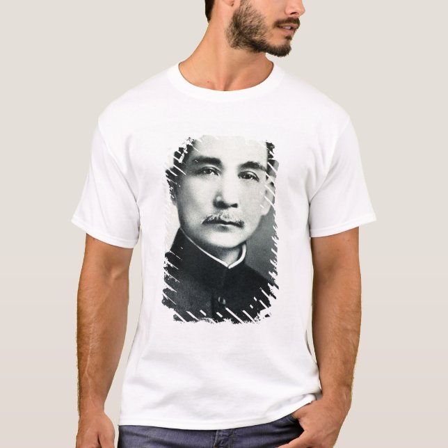 Porträtt av Dr. Sun Yat-sen Tee Shirt (Framsida)
