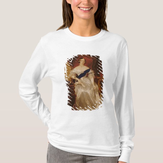 Porträtt av drottningen Victoria Tee Shirt (Framsida)