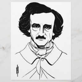 Porträtt av Edgar Allan Poe