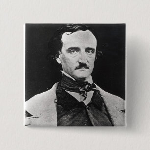 Porträtt av Edgar Allan Poe Knapp