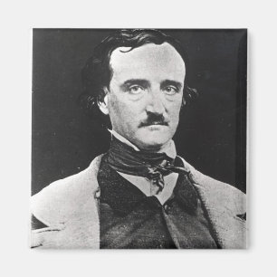 Porträtt av Edgar Allan Poe Magnet