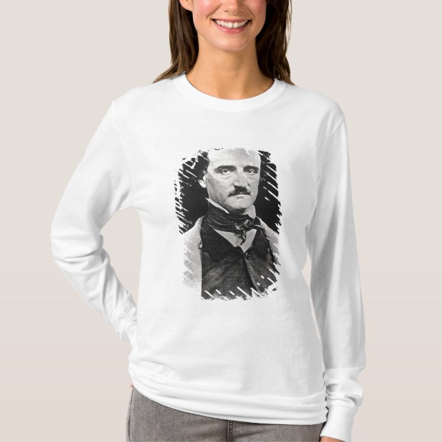 Porträtt av Edgar Allan Poe T Shirt (Framsida)