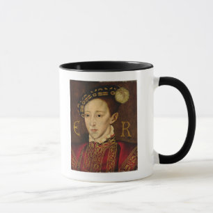 Porträtt av Edward VI Mugg