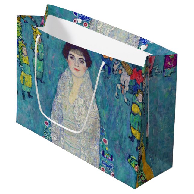 Porträtt av Elisabeth Lederer, Gustav Klimt (Framsidan Vinklad)
