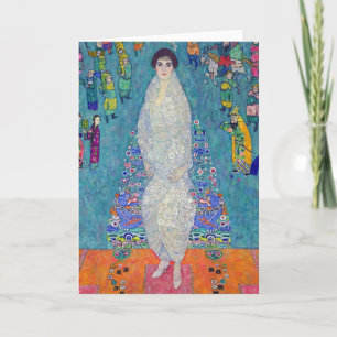 Porträtt av Elisabeth Lederer, Gustav Klimt Kort