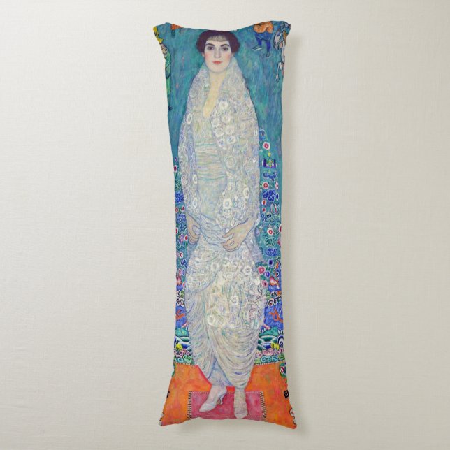Porträtt av Elisabeth Lederer, Gustav Klimt Kroppskudde (Framsidan Vertikal)