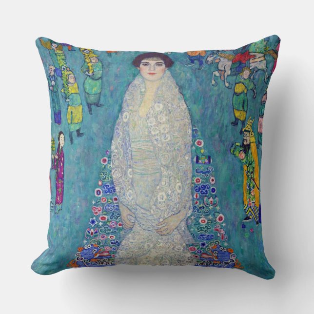 Porträtt av Elisabeth Lederer, Gustav Klimt Kudde (Framsida)