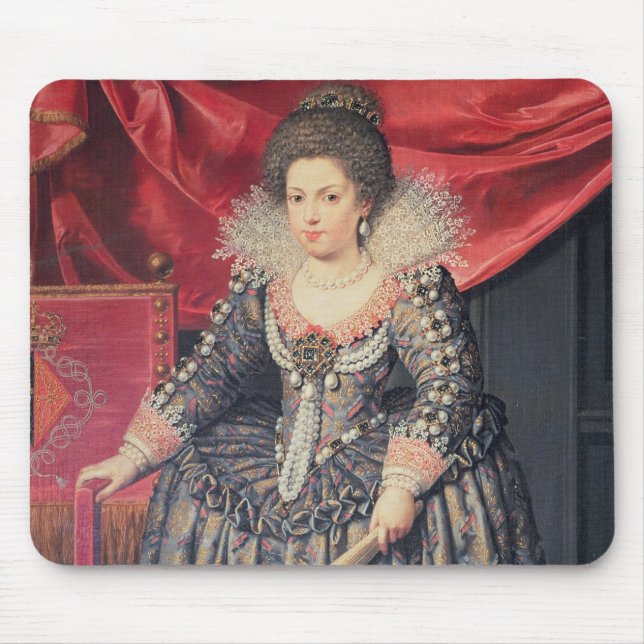 Porträtt av Elizabeth av 1602-44) dotter för Musmatta (Framsidan)