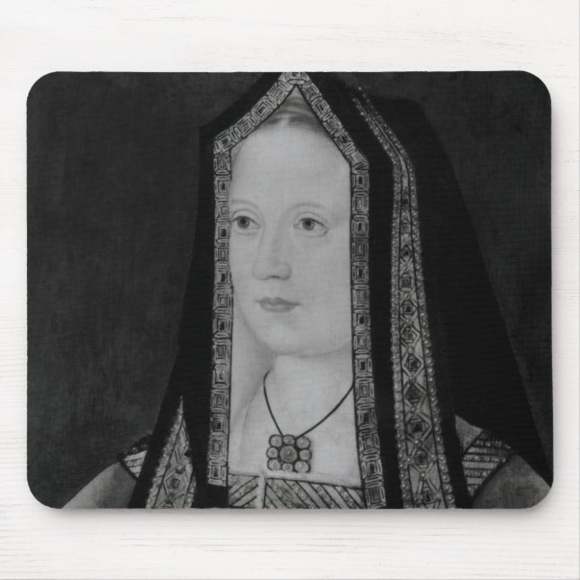 Porträtt av Elizabeth av York Musmatta (Framsidan)