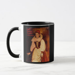 Porträtt av Elizabeth Bathory (ungerska) Mugg