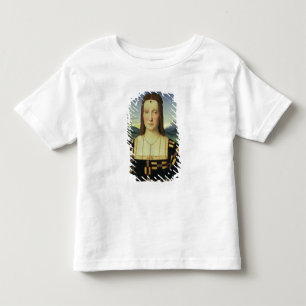 Porträtt av Elizabeth Gonzaga, c.1504 (olja förser T-shirt
