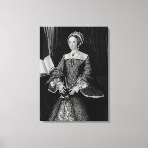Porträtt av Elizabeth mig när Princess c.1546 Canvastryck