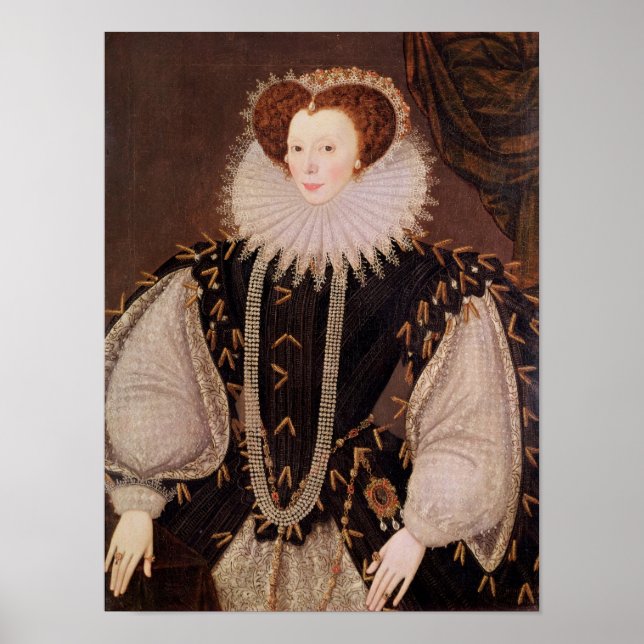 Porträtt av Elizabeth Sydenham Poster (Framsidan)