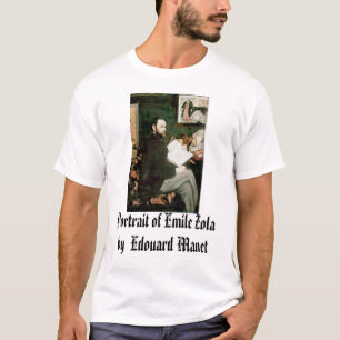 Porträtt av Emile Zola Edouard Manet, Portrai… Tee Shirt