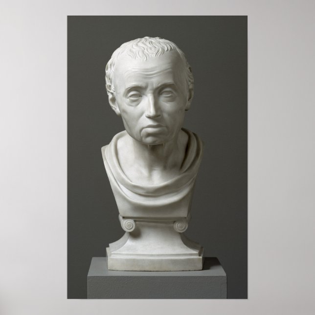 Porträtt av Emmanuel Kant, 1801 Poster (Framsidan)