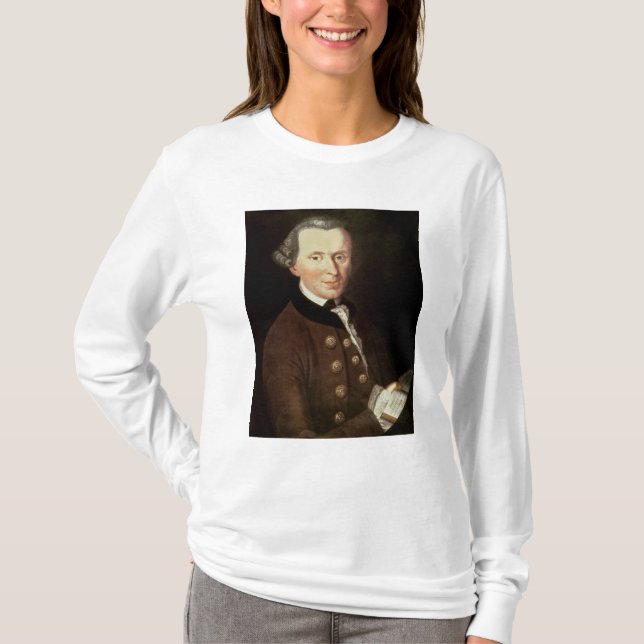Porträtt av Emmanuel Kant T-shirt (Framsida)