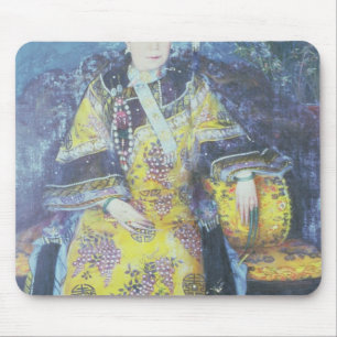 Porträtt av Empressäldre högreståndsdam Cixi Musmatta