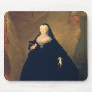 Porträtt av empressen Elizabeth i maskeradkläder Musmatta