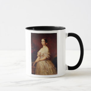 Porträtt av empressen Eugenie 1854 Mugg