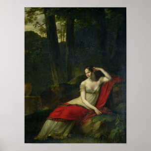 Porträtt av empressen Josephine, 1805 Poster