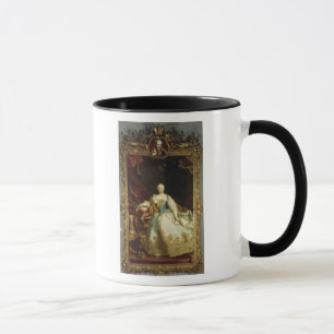 Porträtt av empressen Maria Theresa Mugg