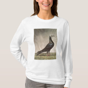 Porträtt av en bärareduva t shirt