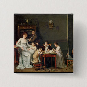 Porträtt av en familj, 1800-01 knapp