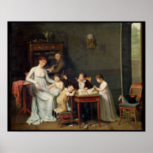 Porträtt av en familj, 1800-01 poster