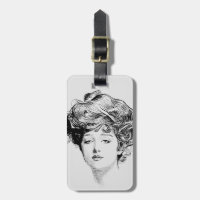 Porträtt av en Gibson Flicka, 1900