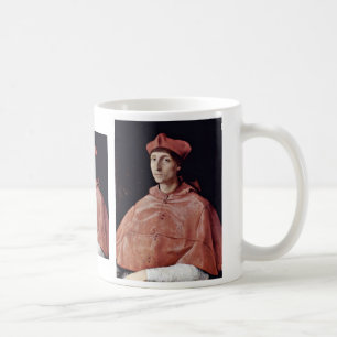 Porträtt av en kardinal av Raffael (bäst Kaffemugg