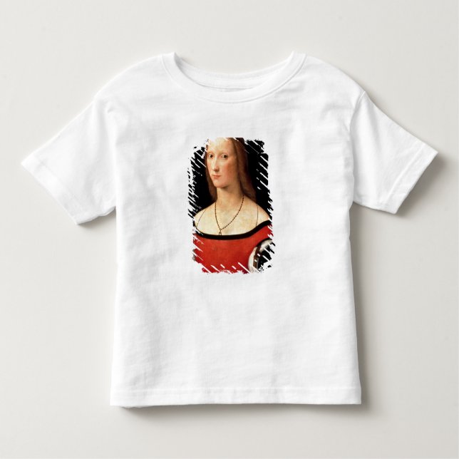 Porträtt av en kvinna, 1500s tee shirt (Framsida)